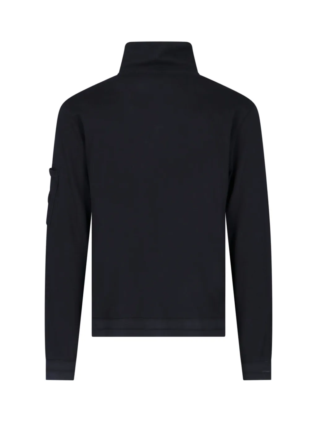 Lens-Detail Cotton Sweatshirt