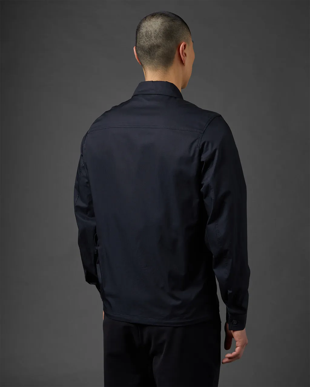 Side-Pocket Cotton Shirt