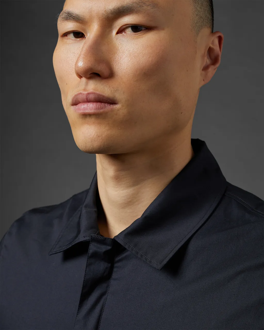 Side-Pocket Cotton Shirt
