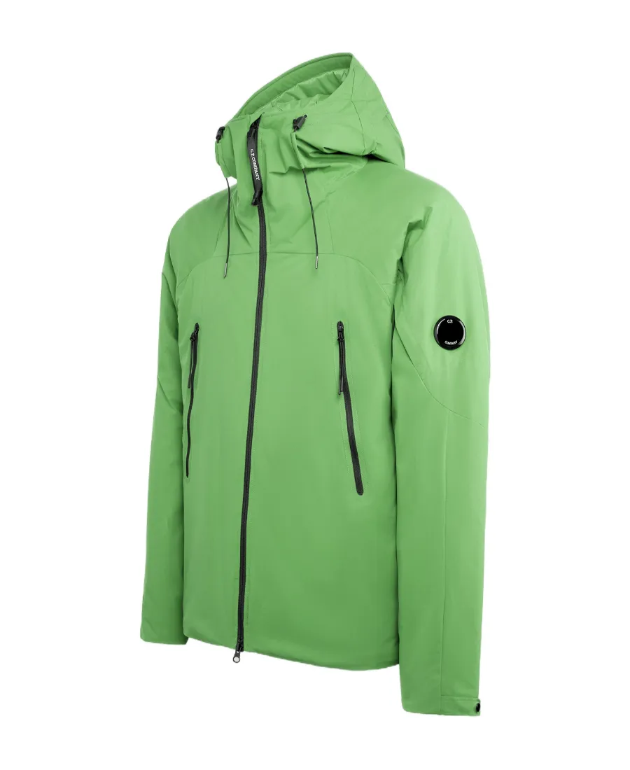 Lens-Detail Hooded Jacket