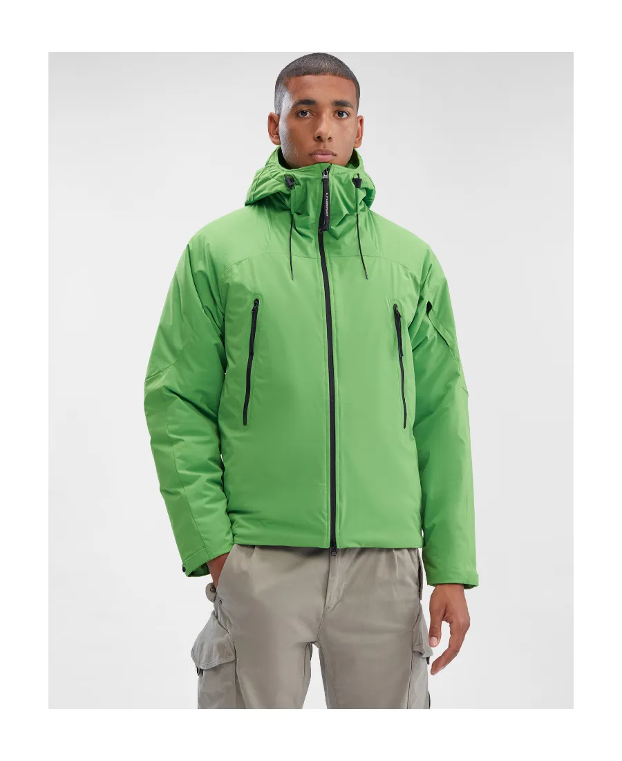 Lens-Detail Hooded Jacket