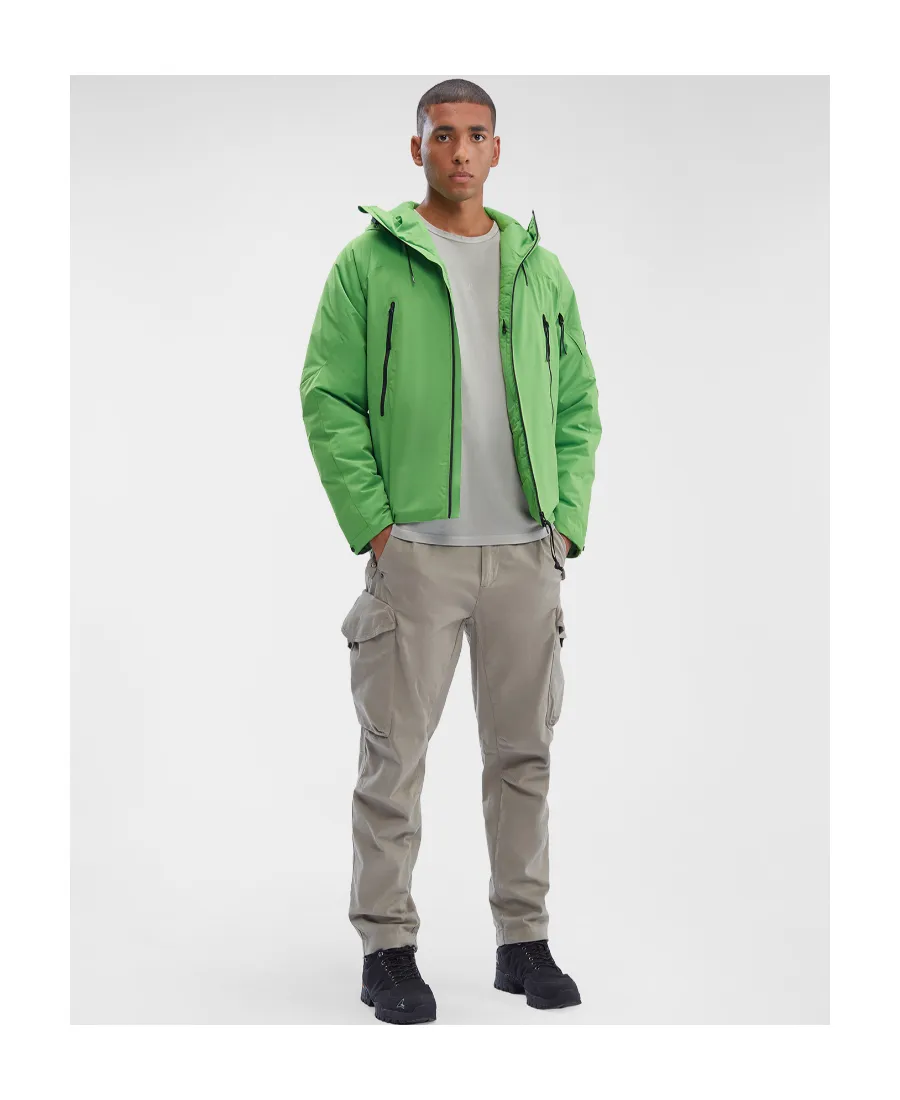 Lens-Detail Hooded Jacket