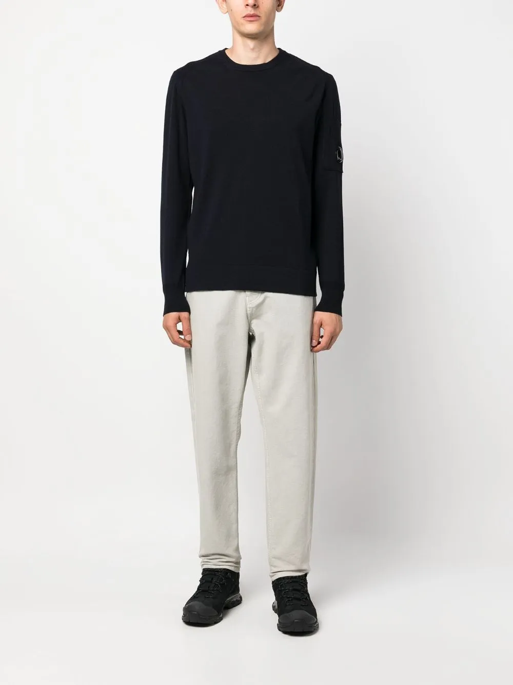 Extrafine Knitted Crewneck Jumper