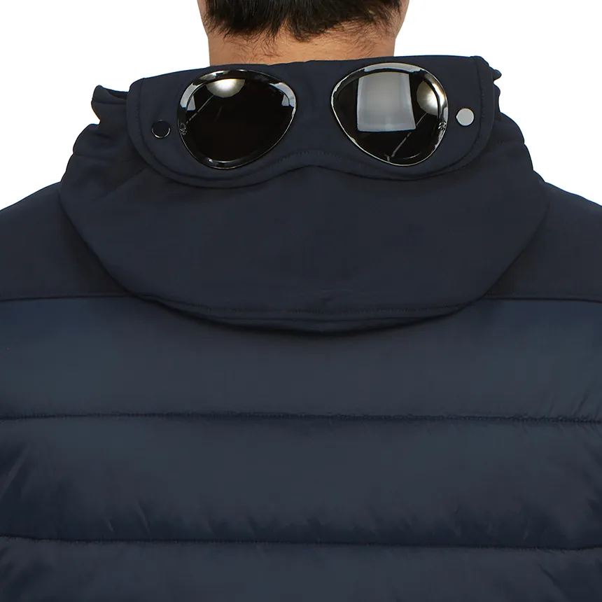 Panelled Hooded Gilet