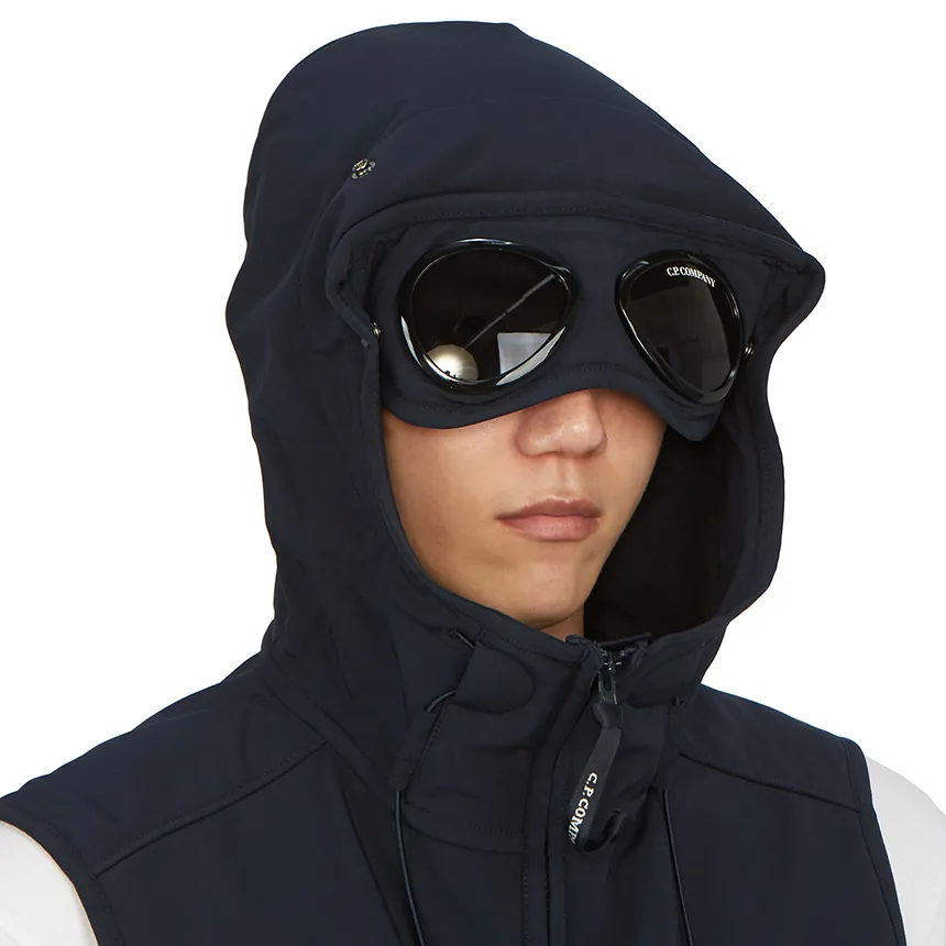 Panelled Hooded Gilet