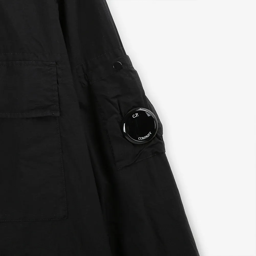 Taylon L Logo Plaque Zipped Shirt