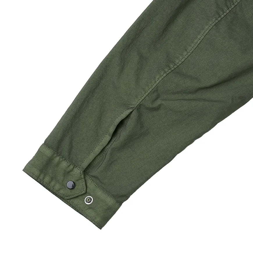 Logo-Patch Shirt Jacket