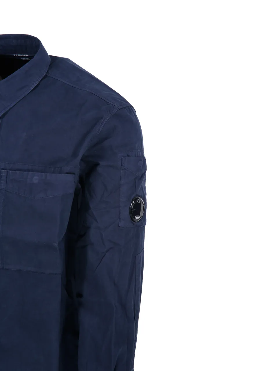 Lens-Detail Long-Sleeve Shirt