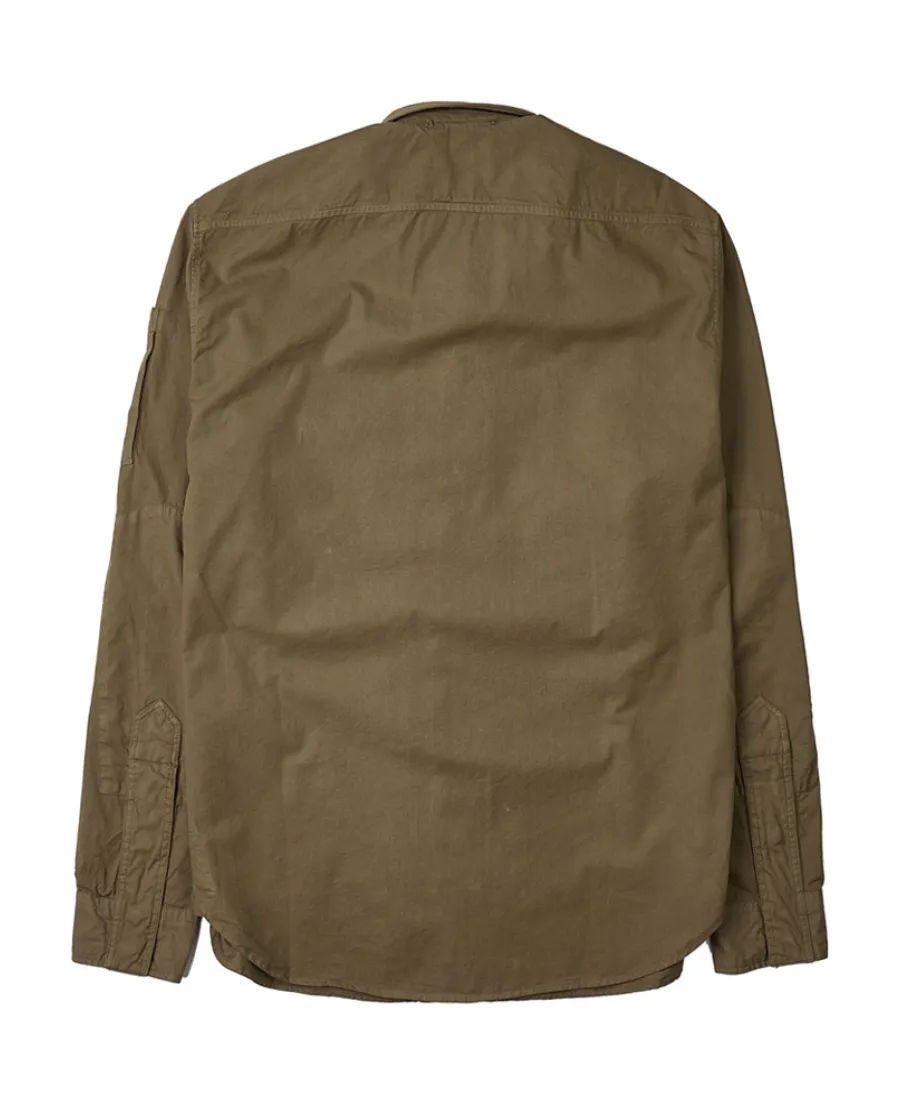 Lens-Detail Long-Sleeve Shirt