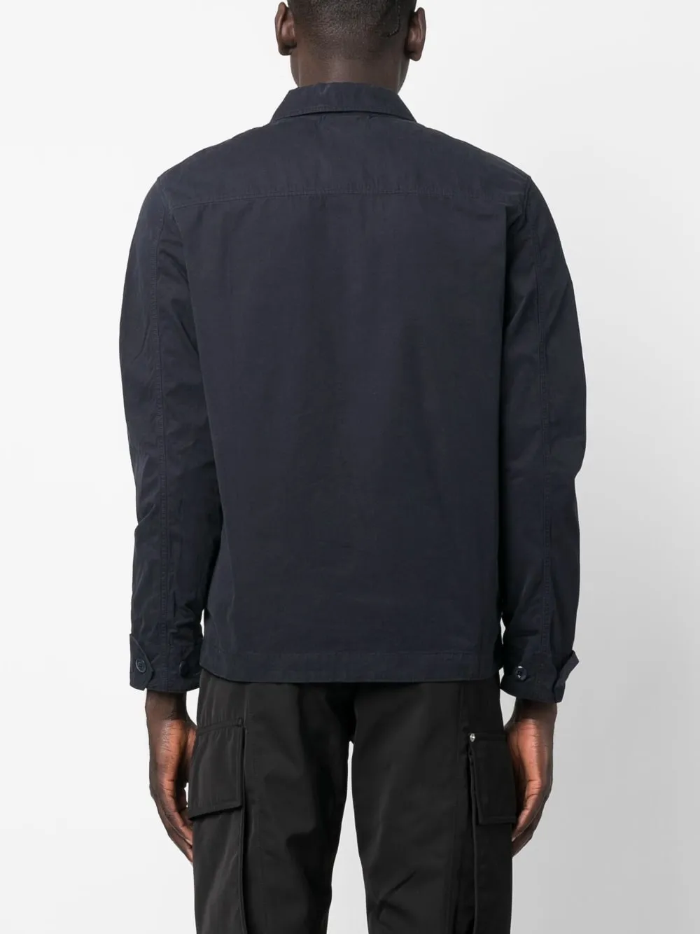 Logo Plaque Cotton Shirt
