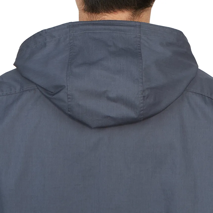 Hooded Cotton Shirt Jacket