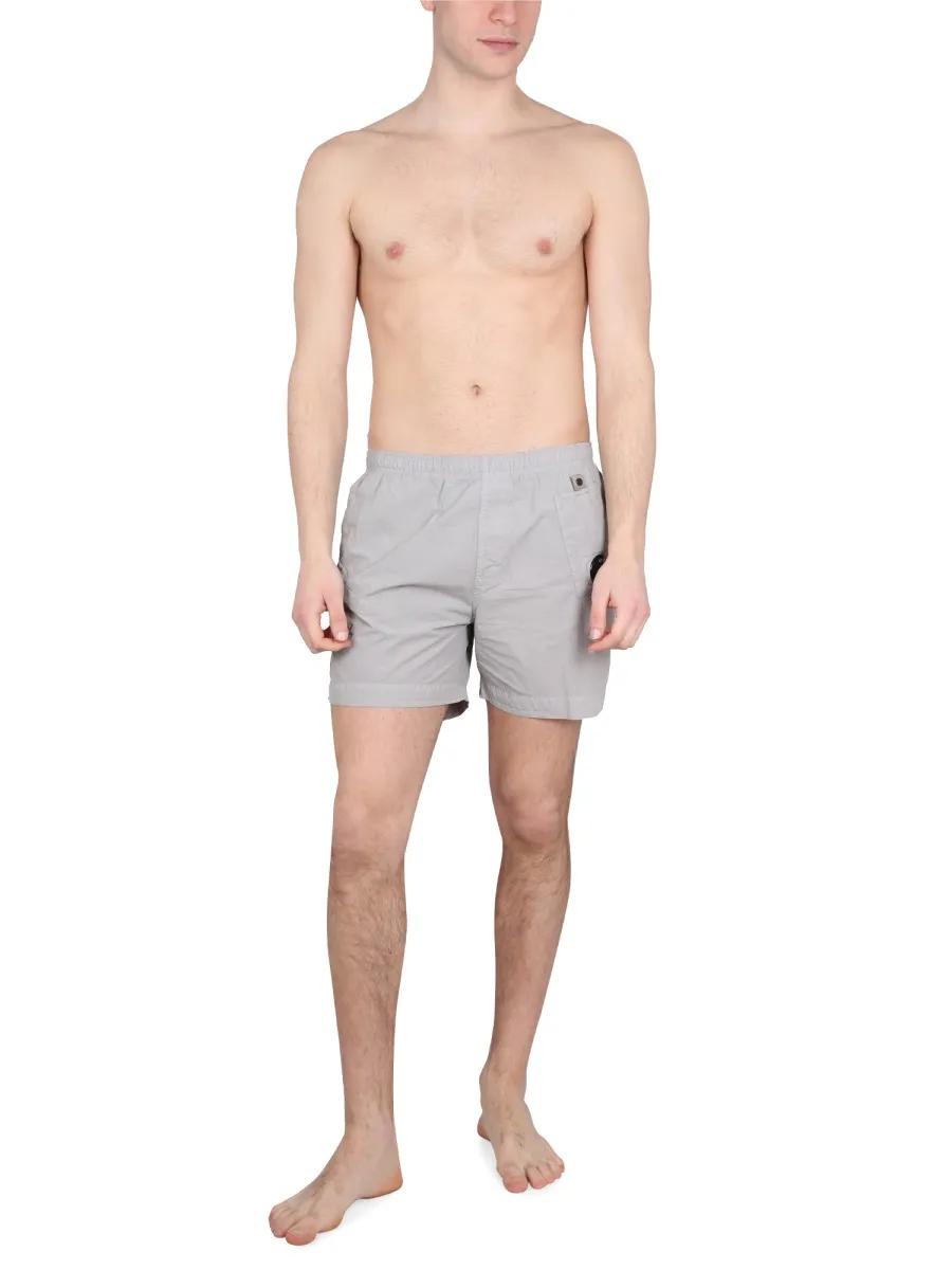 Logo-Patch Swim Shorts