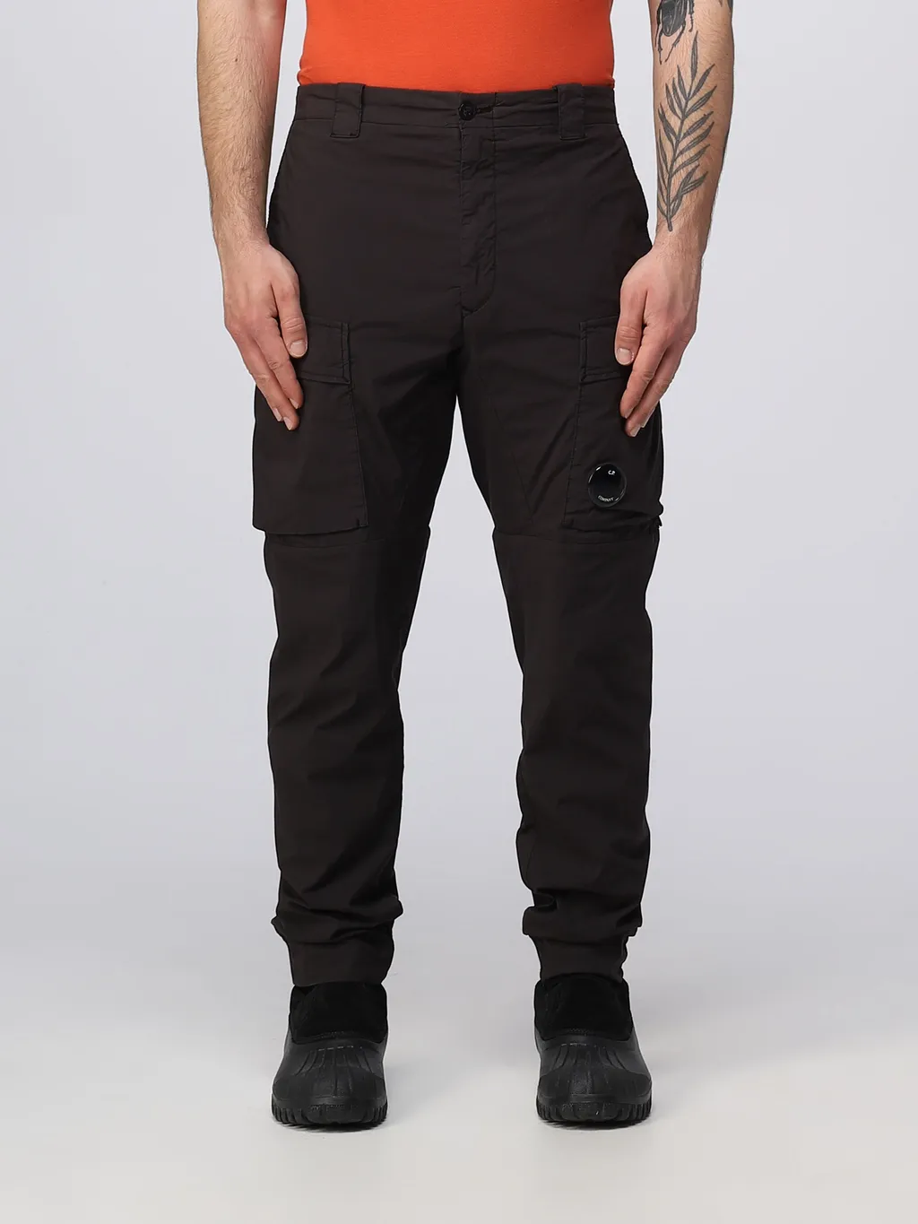 Logo-Patch Tapered Trousers