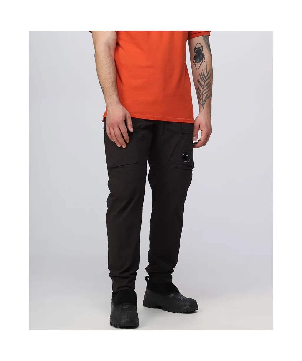 Logo-Patch Tapered Trousers