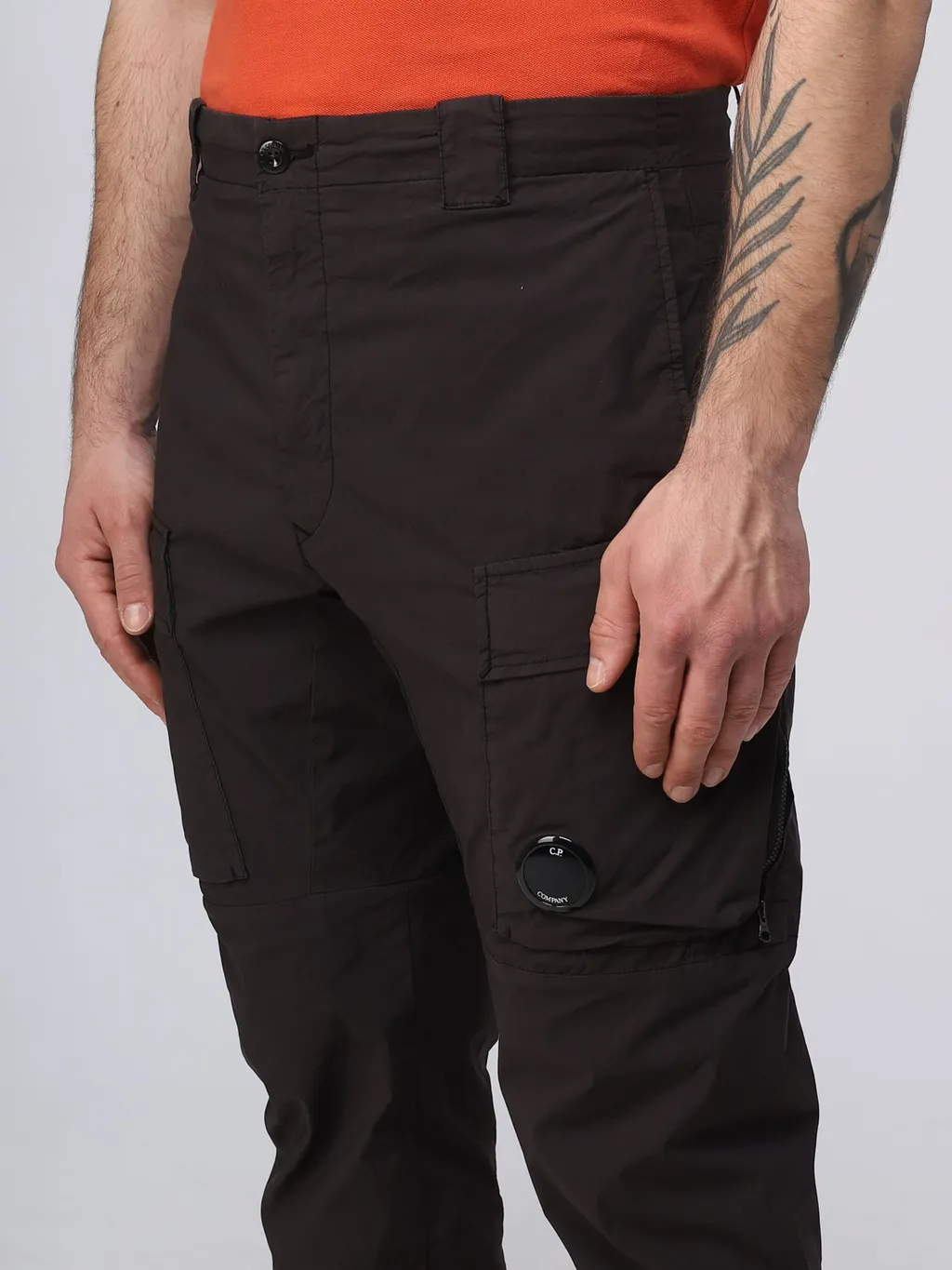 Logo-Patch Tapered Trousers