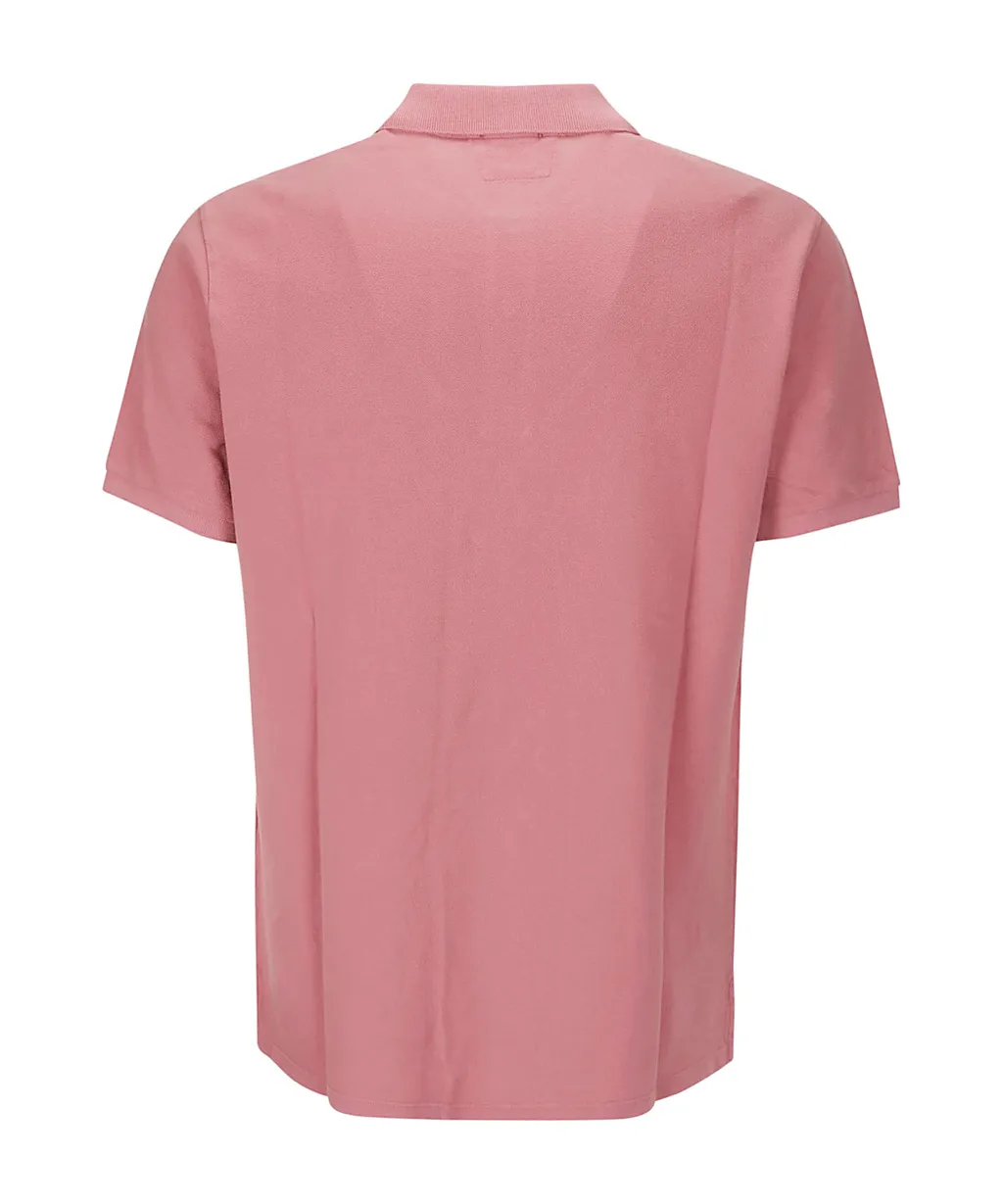 Logo Patch Polo Shirt
