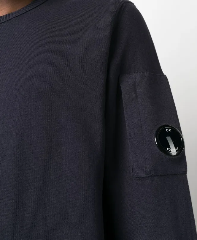 Logo-Patch Sleeve Sweatshirt