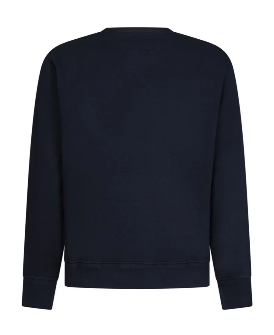Lens-Detailed Crewneck Sweatshirt