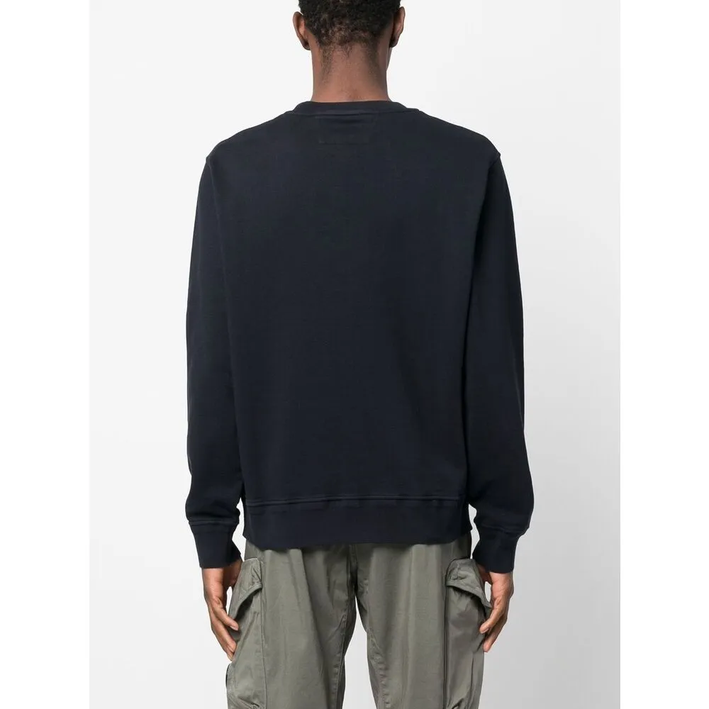 Lens-Detailed Crewneck Sweatshirt