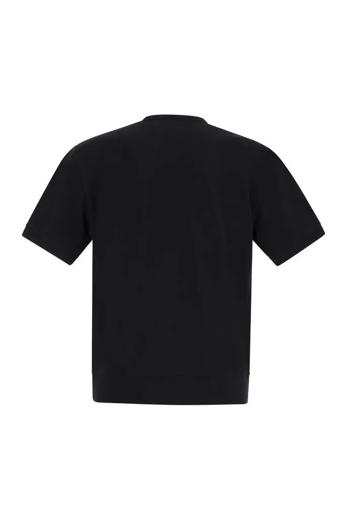 Logo-Print Detail T-Shirt