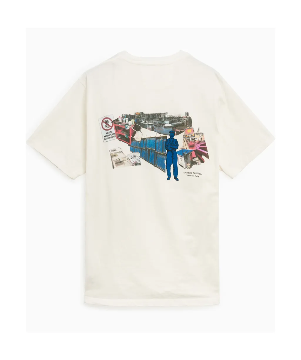 Logo-Patch Crewneck T-Shirt
