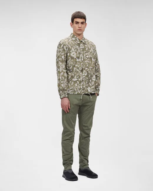 Floral-Embroidered Shirt