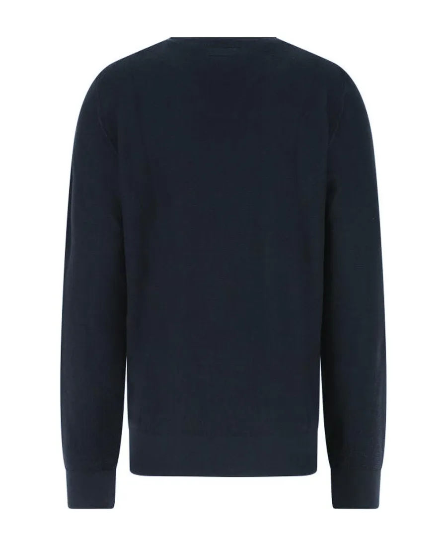 Lens-Detail Cotton Jumper
