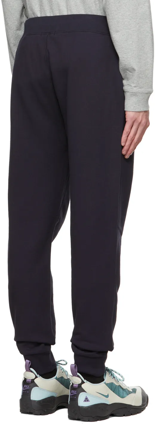 Lens-Detail Cargo Sweatpants