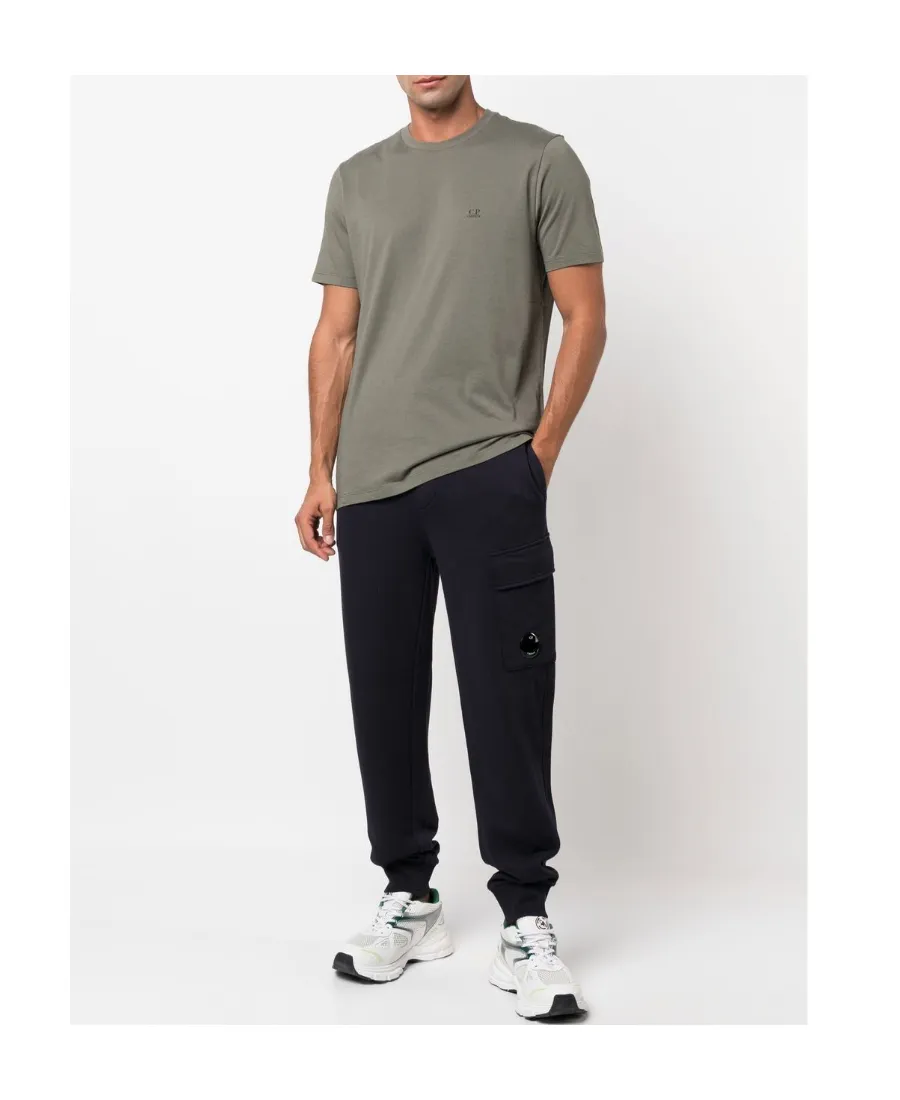 Lens-Detail Cargo Sweatpants