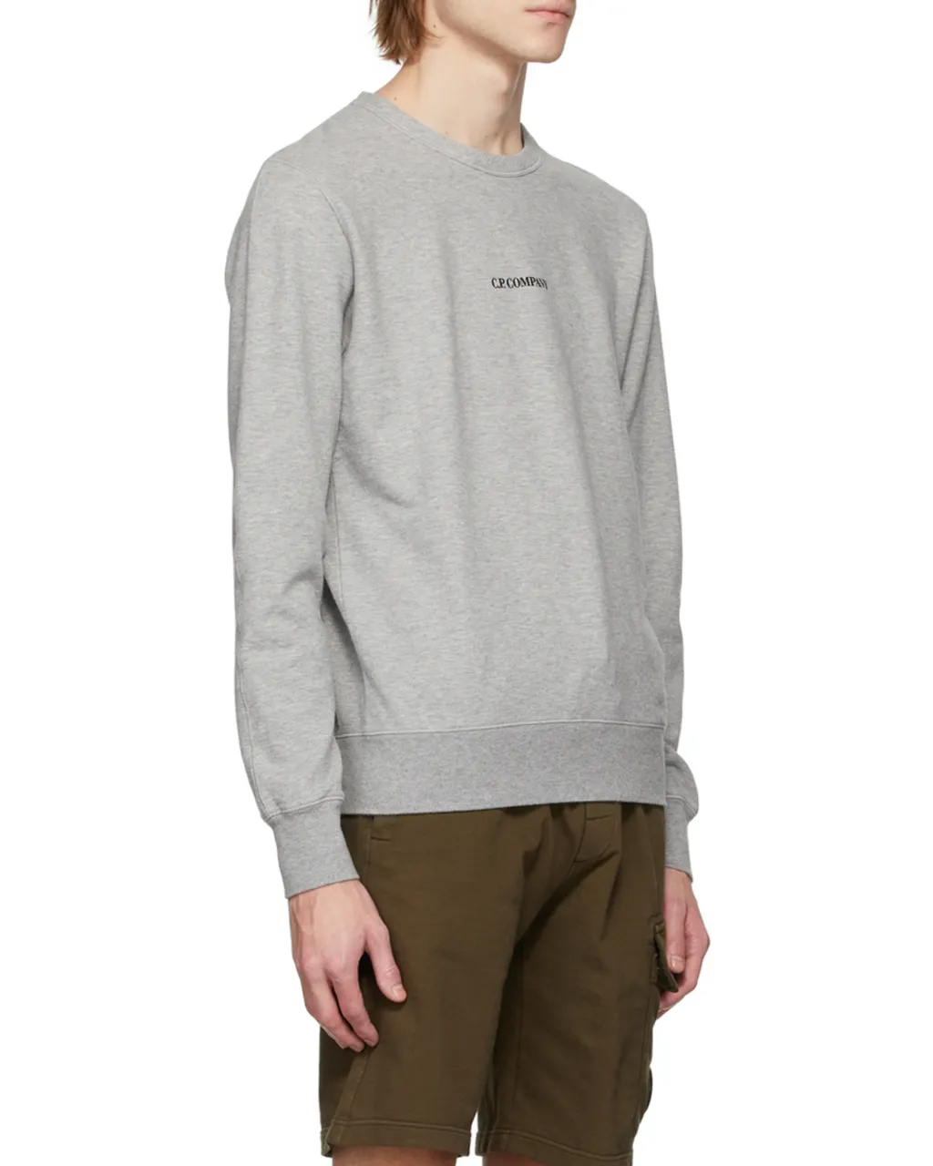Logo Round Neck Long-Sleeved Pullover