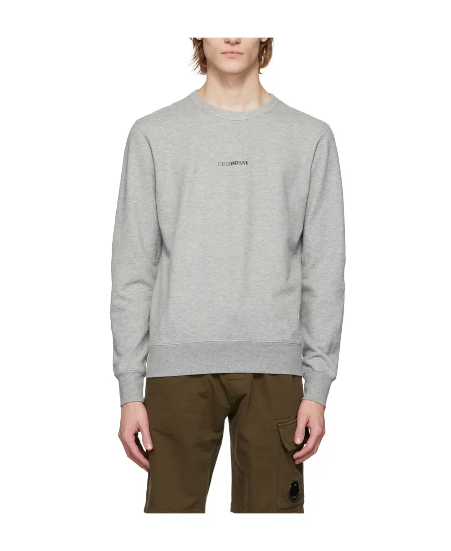 Logo Round Neck Long-Sleeved Pullover