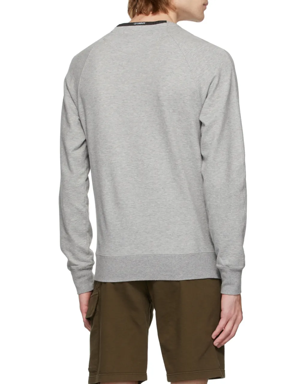 Logo Round Neck Long-Sleeved Pullover
