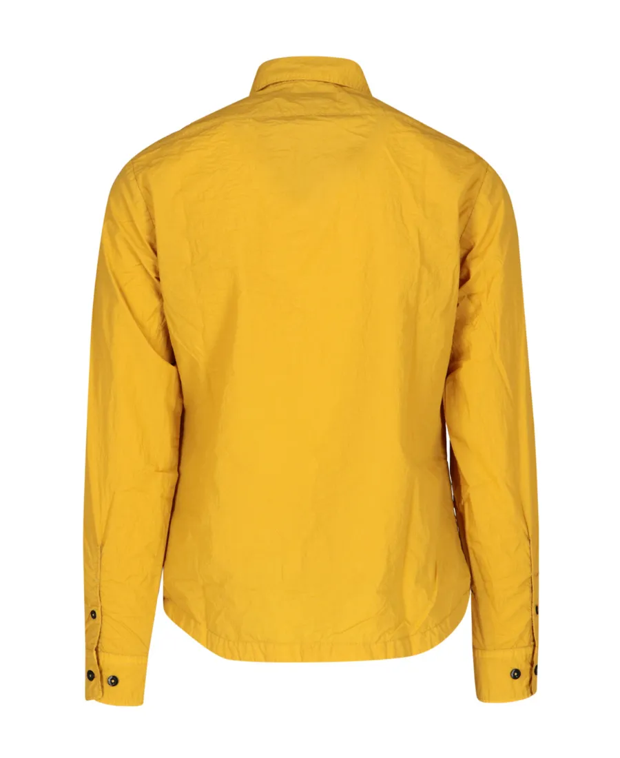 Lens-Detail Zip-Up Jacket