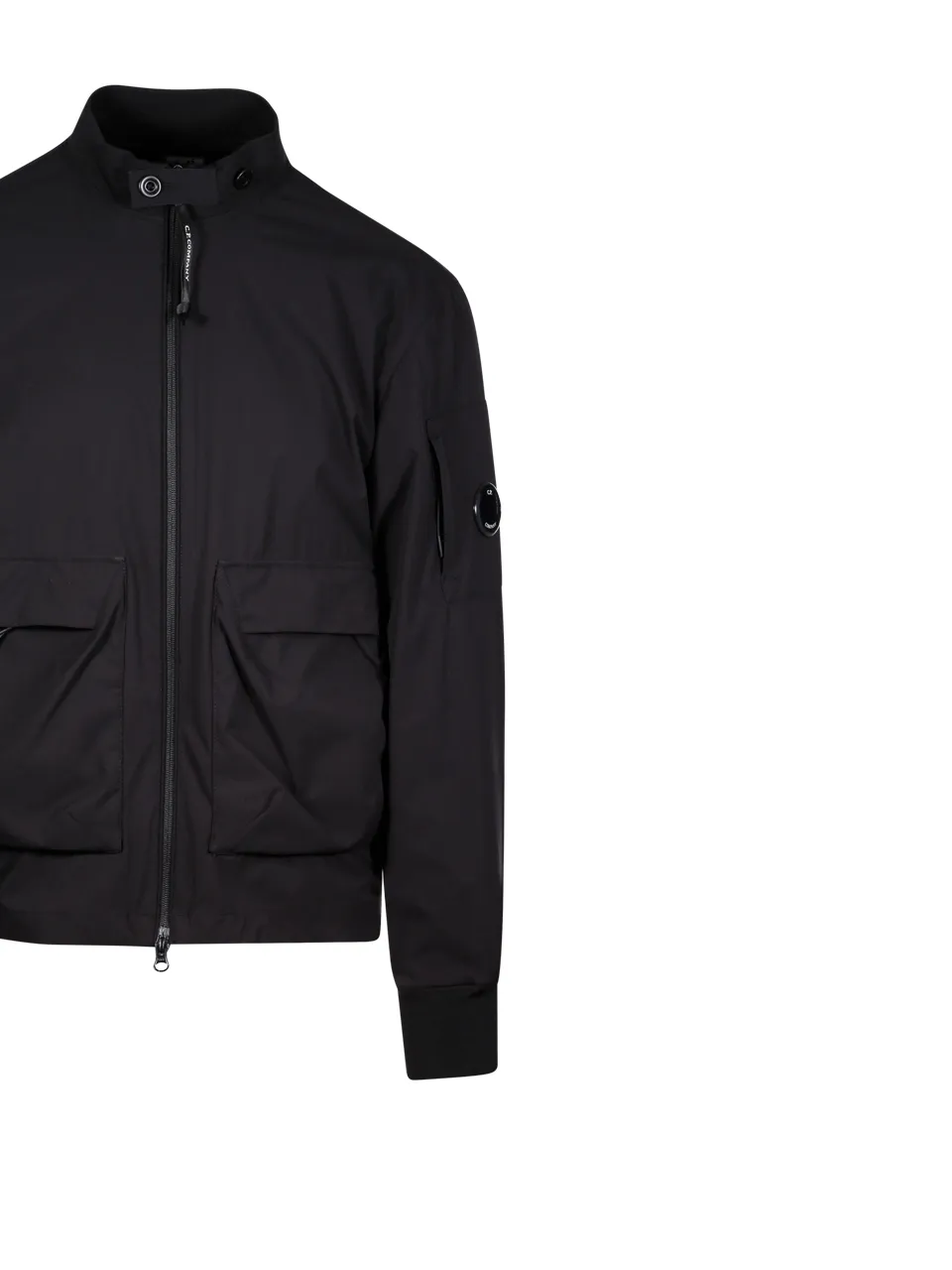 Mock Neck Zipped Jacket