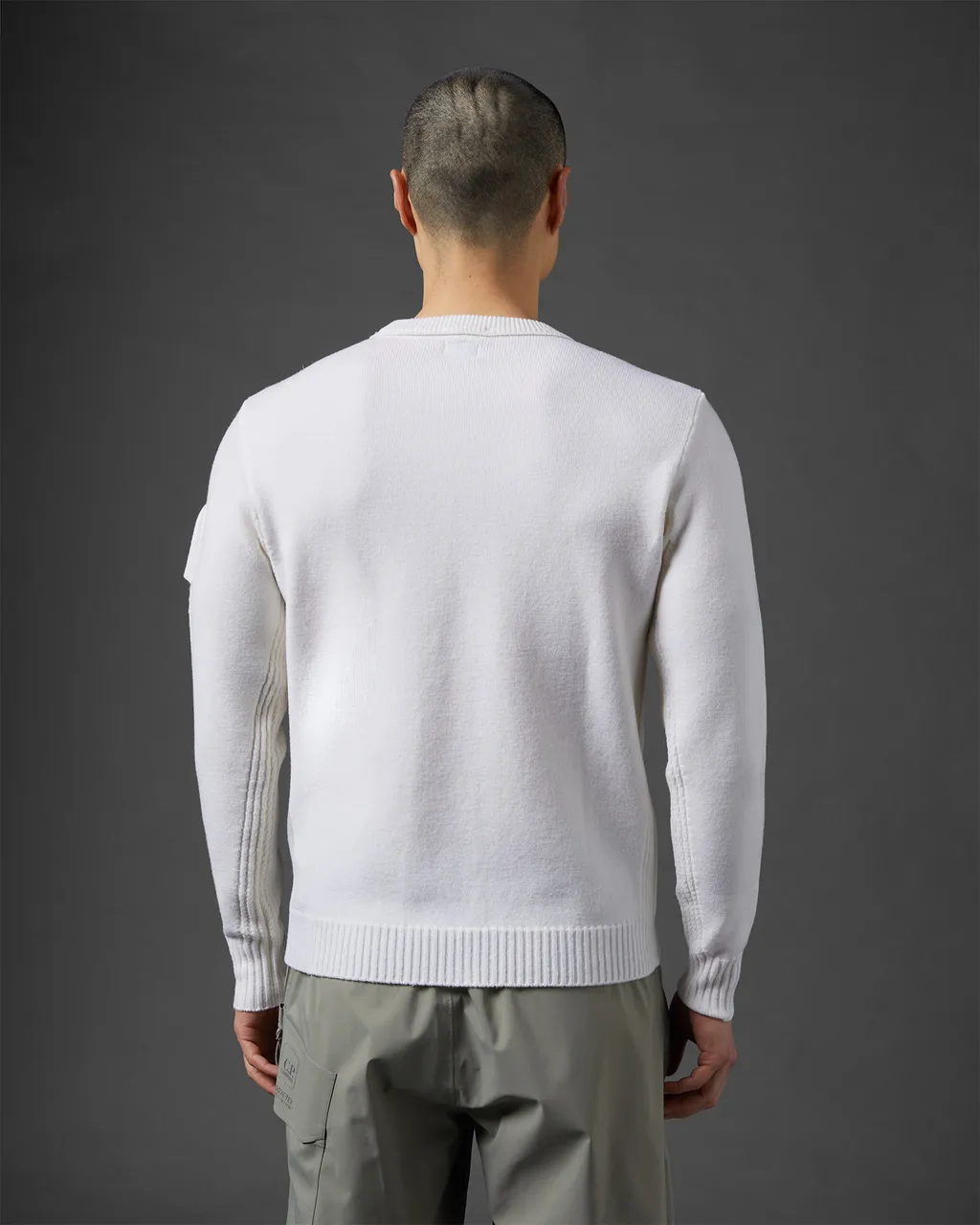 Logo Patch Crewneck Jumper