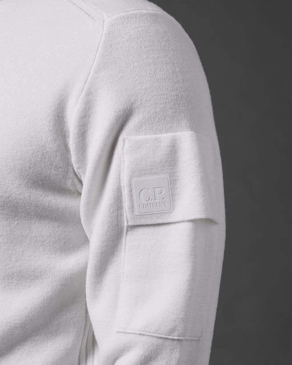Logo Patch Crewneck Jumper