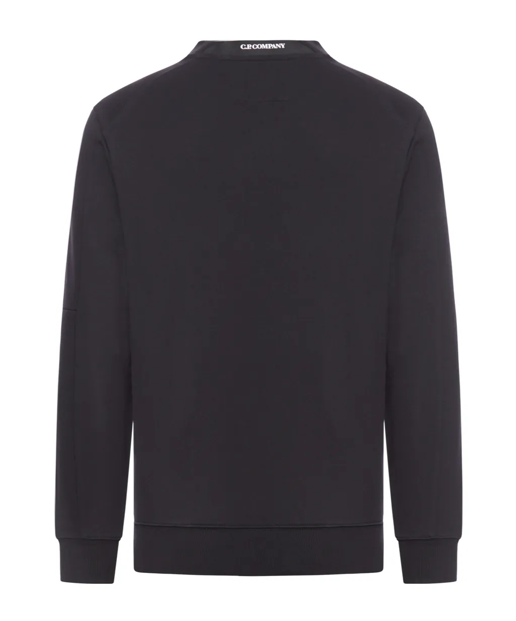 Diagonal Raised Fleece Crewneck Lens Sweatshirt
