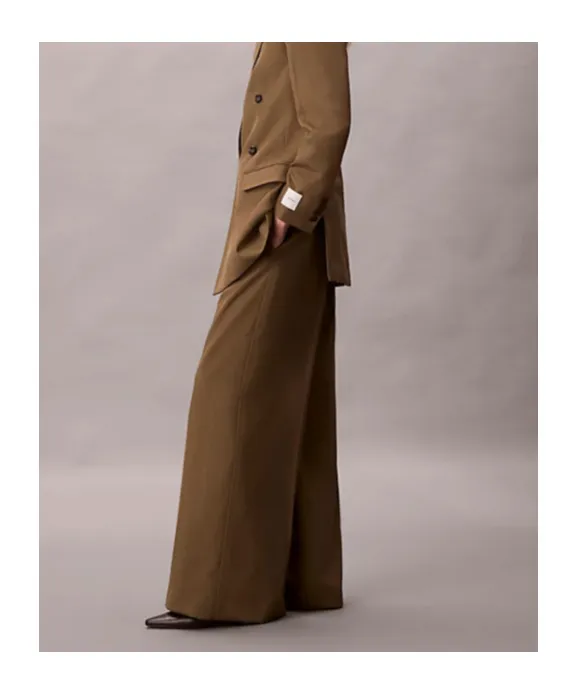 Wide-Leg High-Waist Pants