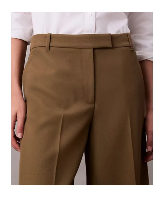 Wide-Leg High-Waist Pants