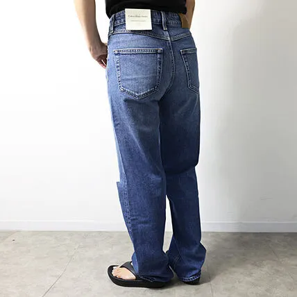 Waistband Denim Trousers