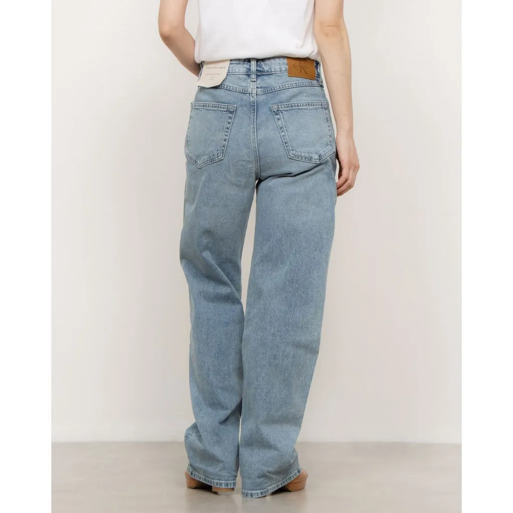 Waistband Denim Trousers
