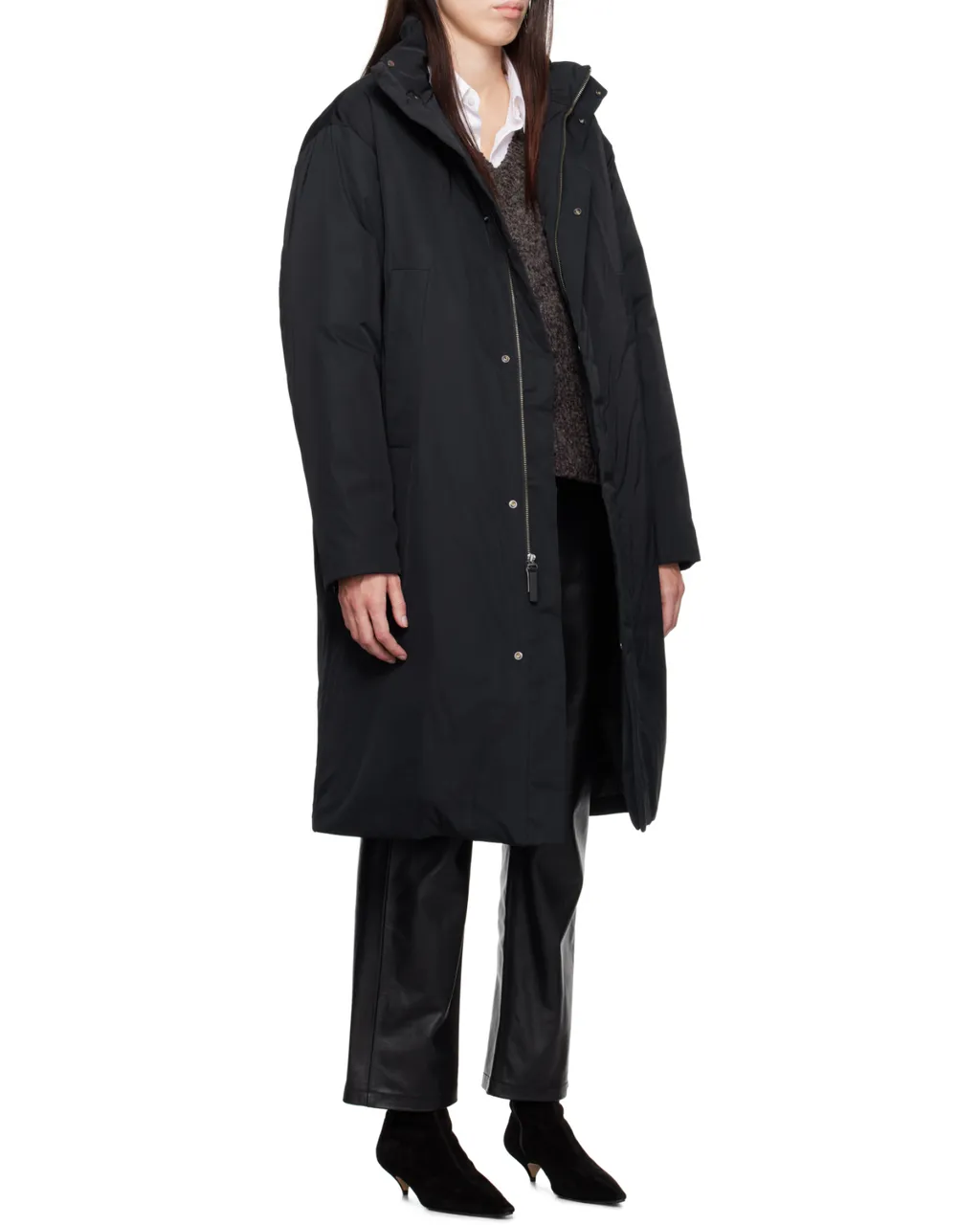 Stand-Collar Down Jacket