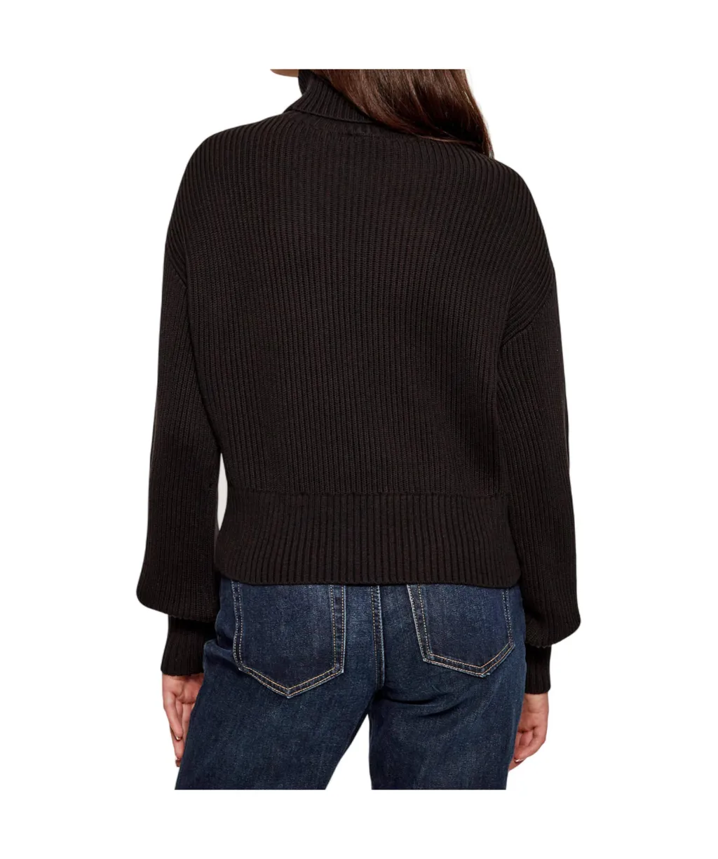 Turtleneck Knitted Pullover