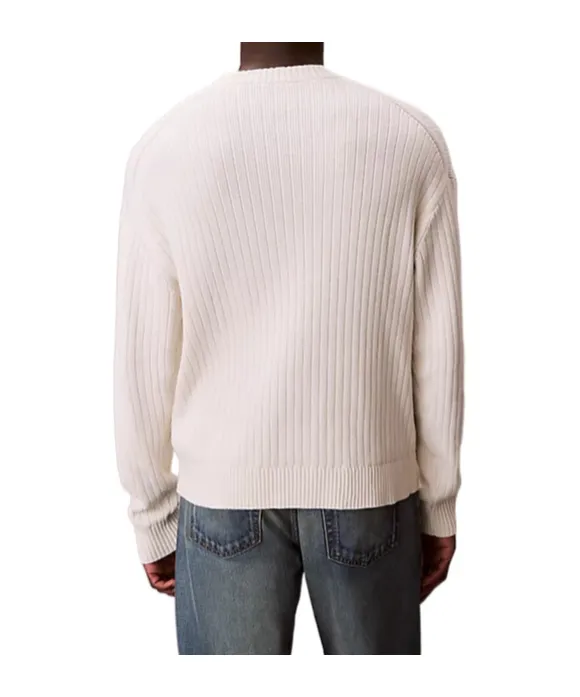 Monogram Ribbed Jumper