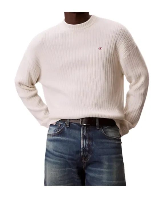 Monogram Ribbed Jumper