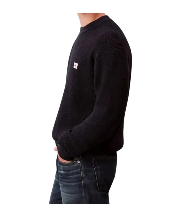 Cotton Sweater With Monogram