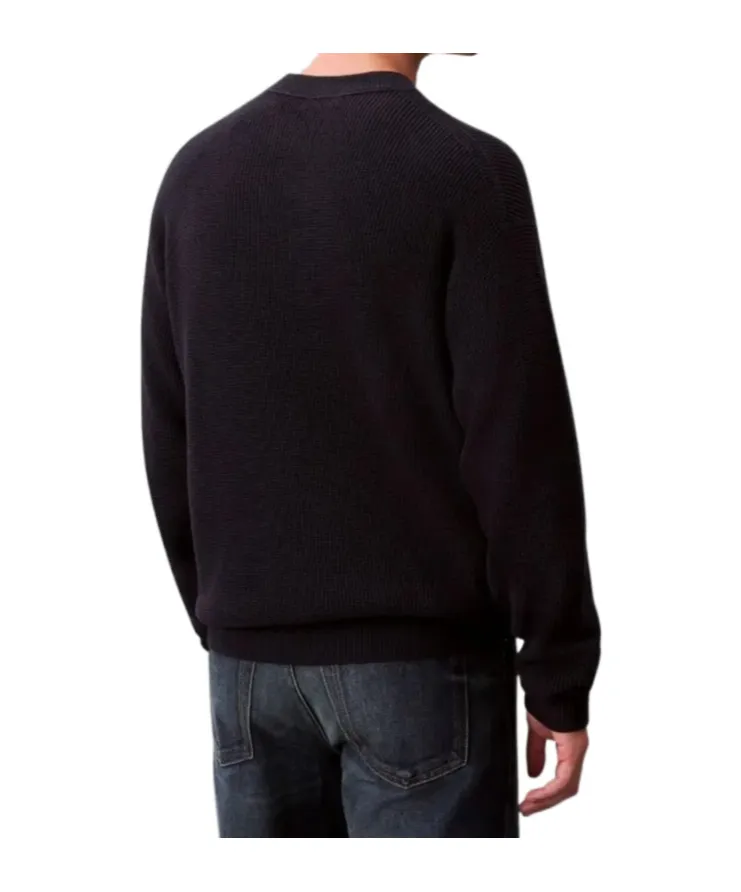 Cotton Sweater With Monogram