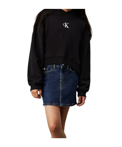 Logo-Embroidered Hoodie