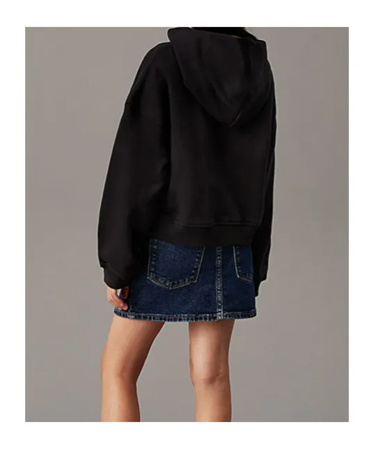 Logo-Embroidered Hoodie