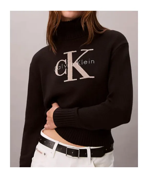 Soft Chenille Roll Neck Jumper